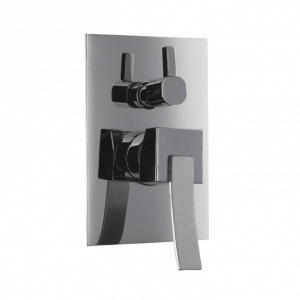 Unterputzmodul Zwei-weg | Chrom Glanz | CAE 780