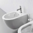 Bidet-hängend SANIBOLD | 365 x 510 x 335 | Weiß