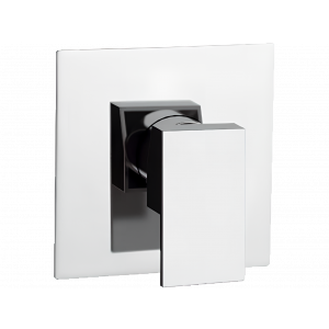 Unterputzmodul Ein-weg | hebel | goldene matt | Q-DESIGN