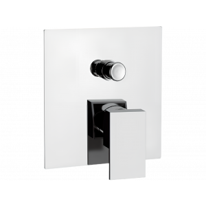 Unterputzmodul Zwei-weg | hebel | Chrom Glanz | Q-DESIGN