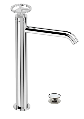 Waschtischarmatur Chrono | XL | niedrige | gebürstetes Kupfer