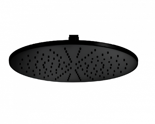 Duschkopf Jazz | aufhängbar | Ø 200 mm | ringförmig | schwarz matt