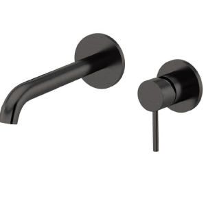 Waschtischarmatur Unterputz | hebel | Chrom schwarzer Grund mat leštěný | X STYLE