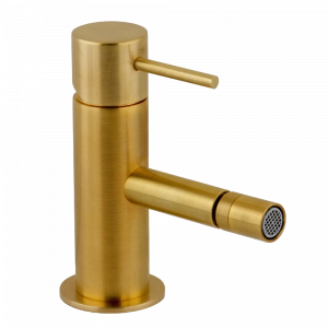 Stand-Bidet-Armatur | hebel | goldene matt | mit einem Abfluss | X STYLE