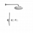 Dusch Set Smile, Unterputz, Hebel, Kopfbrause Ø300 | chromglanz