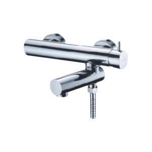Wandmontierte Badewannenarmatur | Chrom Glanz | CAE 370