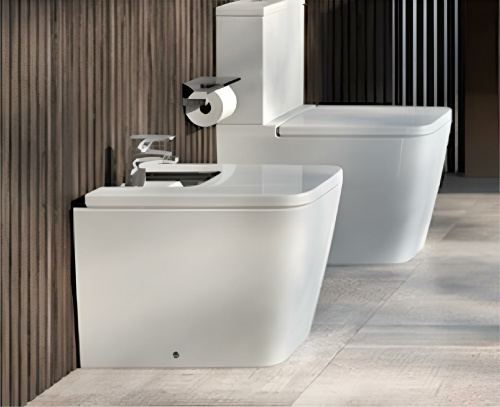 Stand-Bidet Inspira Square 370 x 560 x 435 - weiß