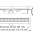 Bodenablaufrinne  APZ4-550 Flexible