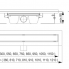 Bodenablaufrinne APZ6-950 Professional