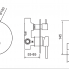 Unterputzmodul Circulo | Zwei-weg | Hebel mechanisch