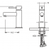 Waschtischarmatur Circulo | Standarmaturen | niedrig | Chrom glänzend