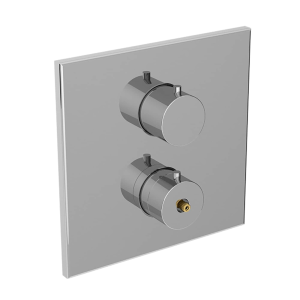 Unterputzmodul Dreiweg | progressiv | chrom | 5TH AVENUE | oberteil