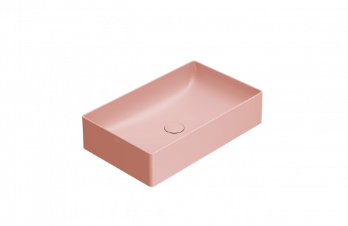 Waschbecken T-EDGE | 610x370x140 mm | Rosa matt