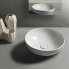 Waschbecken T-EDGE | 370x370x140 | Backstein matt