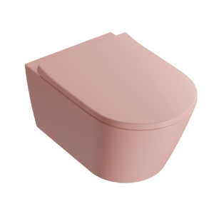 WC-hängend Forty3 | 550x360x340 | CLEANSTORM® | Rosa matt