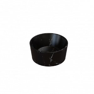 Waschbecken FORTY3 | 350x350x160 | Portoro Nero matt