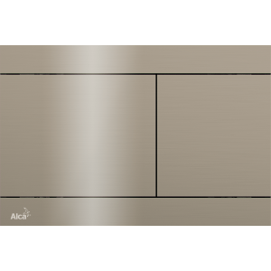 Betätigungsplatte von WC-Modul Flat Fun | nickel