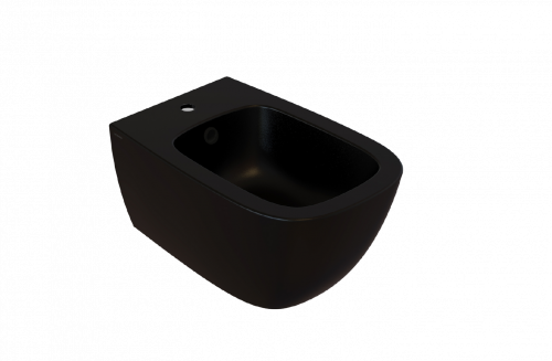 Bidet-hängend Genesis | 550x360x270 mm | Schwarz matt