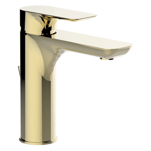 Standwaschtischarmatur | hebel | niedrig | goldene Glanz | mit einem Abfluss | INFINITY