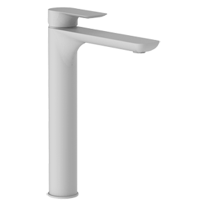 Standwaschtischarmatur | hebel | hohe | 300 | weiß matt | INFINITY