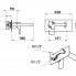 Waschtischarmatur INFINITY, Hebel, Unterputz | goldene matt