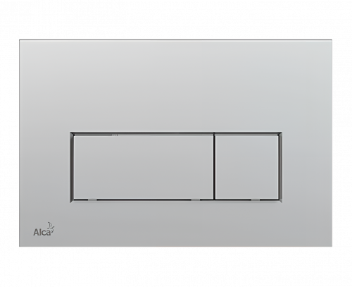 Betätigungsplatte von WC-Modul Alca M572 - Chrom, matt