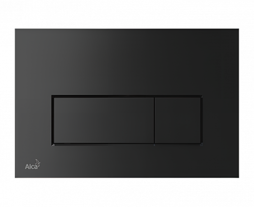 Betätigungsplatte von WC-Modul Alca M578 - schwarz