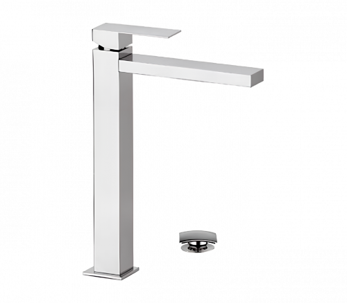 Waschtischarmatur Q-DESIGN | Standarmaturen | hohe | altes Messing matt