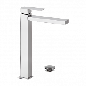 Waschtischarmatur Q-DESIGN | Standarmaturen | hohe | gebürstetes Kupfer