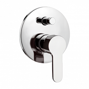 Unterputzmodul Zwei-weg | hebel | Chrom Glanz | WINNER ECO