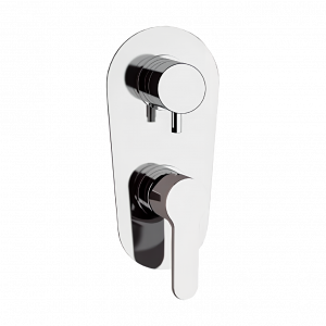 Unterputzmodul Fünfweg | hebel | Chrom Glanz | WINNER ECO