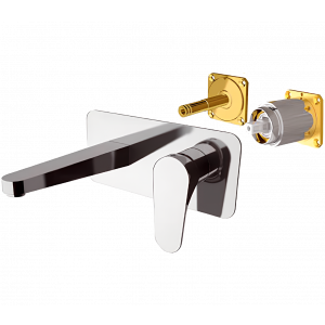 Waschtischarmatur Unterputz | 180 | hebel | Chrom Glanz | CLASS LINE | oberteil