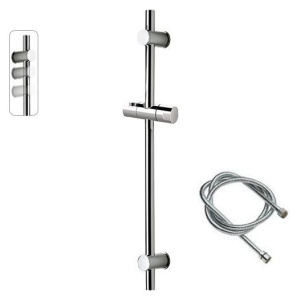 Duschgriff / Schieberegler | chrom Glanz