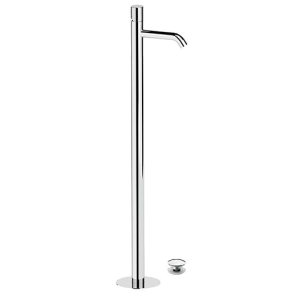 Freistehende Waschtischarmatur | hebel | mit einem Abfluss | XXL | Chrom Glanz | CELEBRITY BOLD