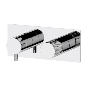 Unterputzmodul Dreiweg | hebel | weiß matt | CELEBRITY DUNE | oberteil