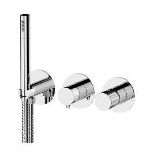 Bade- und Duschbatterie | zwei-Weg | hebel | weiß matt | CELEBRITY DUNE | oberteil