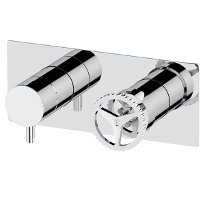 Unterputzmodul Zwei-weg | hebel | Chrom Glanz | CHRONO | oberteil