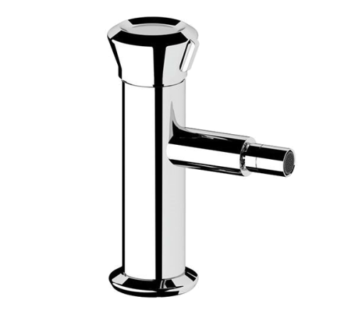 Bidetarmatur Element | Hebel, stehend | gebürstetem Nickel Glanz