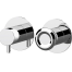 Unterputzmodul Element | O | Hebel, zweiweg | gebürstetes Kupfer