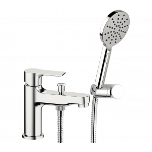 Standwaschtischarmatur | mit Bidet-Brause | weiß matt | ENERGY