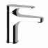 Waschtischarmatur CLASS LINE ECO ohne Ablassschraube | Hebel niedrig | gebürstetem Nickel Glanz