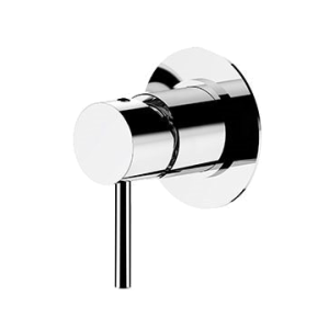 Unterputzmodul Ein-weg | hebel | Chrom Glanz | X STYLE