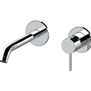 Waschtischarmatur Unterputz | hebel | Chrom Glanz | X STYLE | oberteil