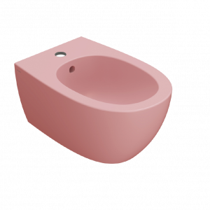 Bidet-hängend 4All | 540x360x270 mm | Rosa matt