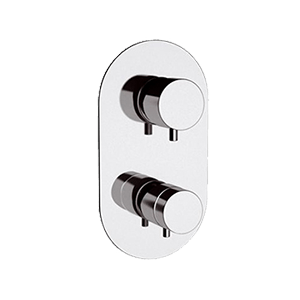 Unterputzmodul MINIMAL THERMO | Zweiweg | weiß matt