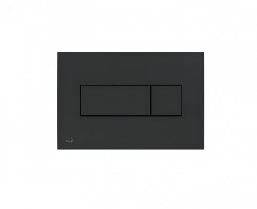Betätigungsplatte von WC-Modul Alca M378 - schwarz
