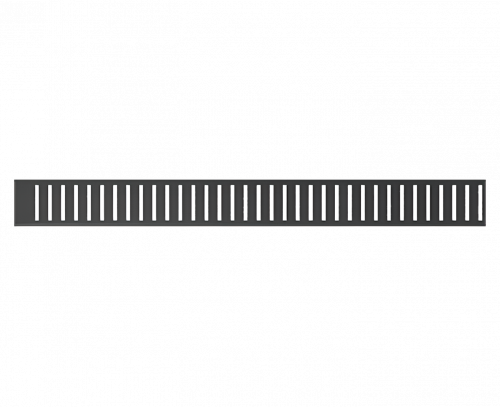 Rost für Duschrinne | 550 | Schwarz-Matt