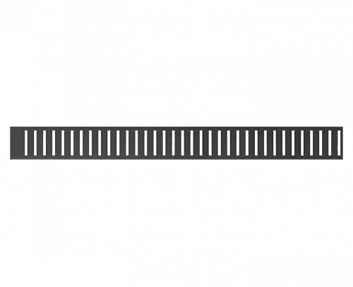 Rost für Duschrinne | 650 | Schwarz-Matt