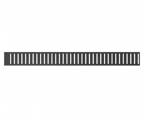 Rost für Duschrinne | 1450 | Schwarz-Matt