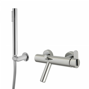 Wandmontierte Badewannenarmatur | hebel | gealtertes Messing | SWING